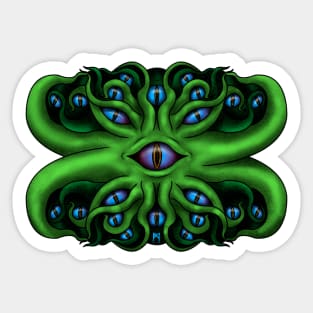 Lovecraftian Pattern Sticker